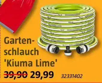 Bauhaus Gartenschlauch 'Kiuma Lime' Angebot