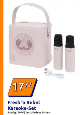 Action Fresh ’n rebel karaoke-set Angebot