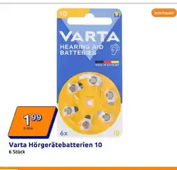 Action Varta hörgerätebatterien 10 Angebot