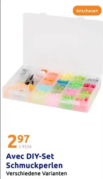 Action Avec diy-set schmuckperlen Angebot