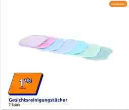 Action Gesichtsreinigungstücher Angebot