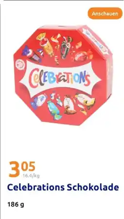 Action Celebrations schokolade Angebot