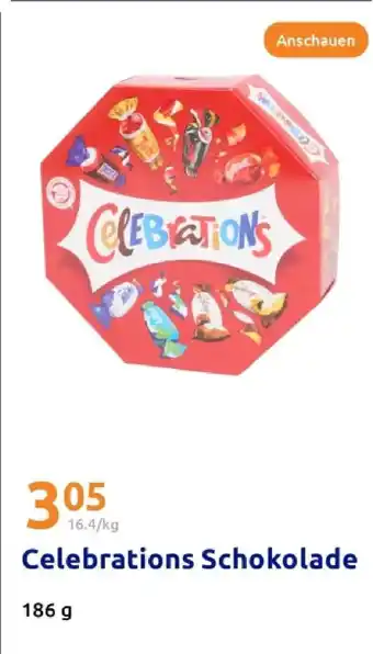 Action Celebrations schokolade Angebot