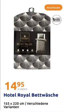 Action Hotel royal bettwäsche Angebot
