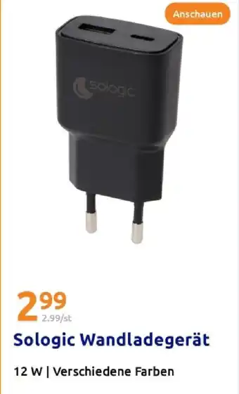 Action Sologic wandladegerät Angebot