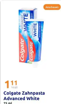 Action Colgate zahnpasta advanced white Angebot