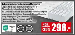 Möbel Mahler 7-zonen-komfortschaum-matratze Angebot