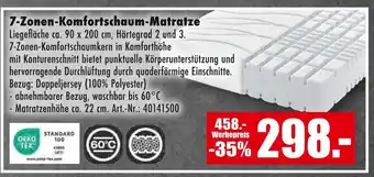 Möbel Mahler 7-zonen-komfortschaum-matratze Angebot