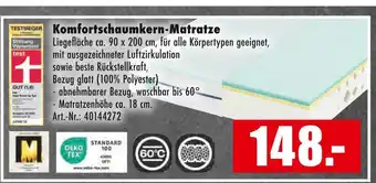 Möbel Mahler Komfortschaumkern-matratze Angebot