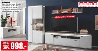 Möbel Mahler Primo wohnwand Angebot