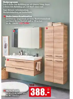 Möbel Mahler Badprogramm Angebot