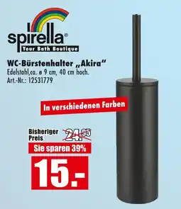 Möbel Mahler Spirella wc-bürstenhalter akira Angebot
