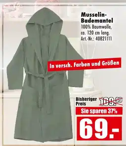 Möbel Mahler Musselin-bademantel Angebot
