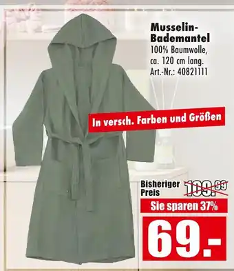 Möbel Mahler Musselin-bademantel Angebot