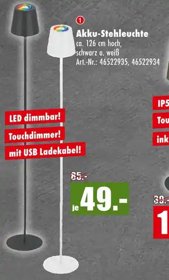 Möbel Mahler Akku-stehleuchte Angebot