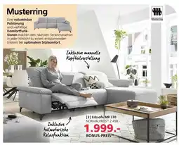 Hofmeister Musterring ecksofa mr 370 Angebot