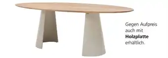 Hofmeister Tisch mit holzplatte Angebot