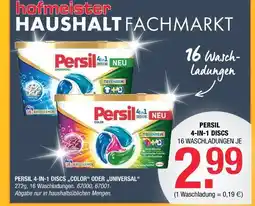 Hofmeister Persil 4-in-1 discs color Angebot