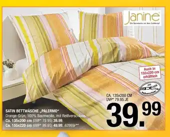 Hofmeister Janine satin bettwäsche 'palermo' Angebot
