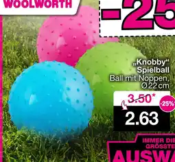 Woolworth „knobby“ spielball Angebot