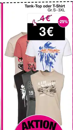 Woolworth Tank-top oder t-shirt Angebot