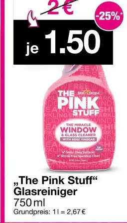 Woolworth „the pink stuff“ glasreiniger Angebot