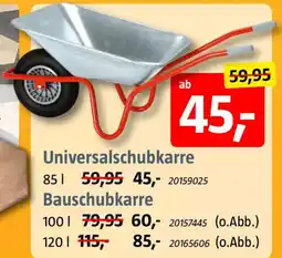 Bauhaus Universalschubkarre 85 l Angebot