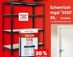 Bauhaus Schwerlastregal "S350" Angebot