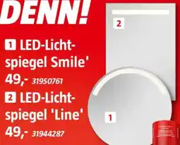 Bauhaus LED-Lichtspiegel 'Line' Angebot