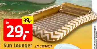 Bauhaus Sun Lounger Angebot