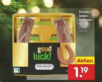 Netto Marken-Discount Schokoladen Hufeisen Angebot