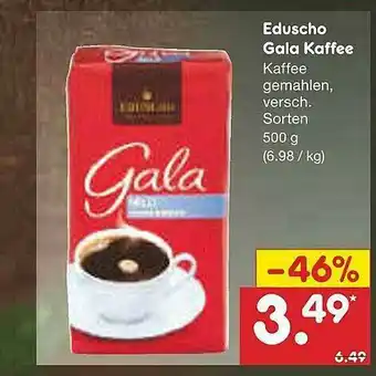 Netto Marken-Discount Eduscho Gala Kaffee Angebot