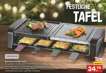 Netto Marken-Discount Raclette-grill Rg 9645 Severin Angebot