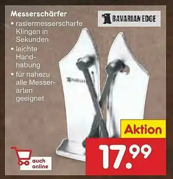 Netto Marken-Discount Messerschärfer Bavarian Edge Angebot