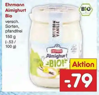 Netto Marken-Discount Ehrmann Almighurt Bio Angebot