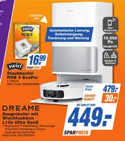 K+B Expert DREAME Saugroboter mit Wischfunktion L10s Ultra Gen2 Angebot