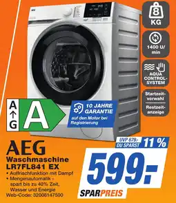 K+B Expert AEG Waschmaschine LR7FL841 EX Angebot