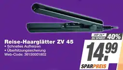 K+B Expert ECG Reise-Haarglätter ZV 45 Angebot