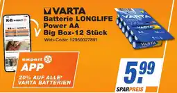 K+B Expert VARTA Batterie LONGLIFE Power AA Angebot