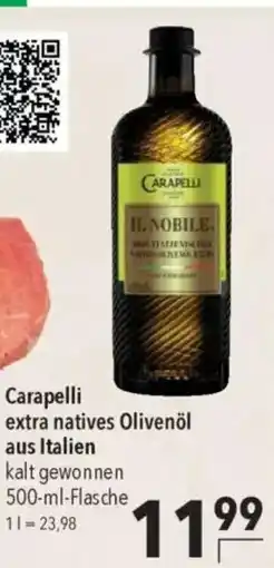 CITTI Markt Carapelli extra natives Olivenöl Angebot