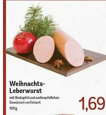 Edeka Weihnachts-leberwurst Angebot