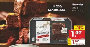 Netto Marken-Discount Brownies Angebot