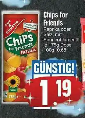 Edeka Chips For Friends Angebot