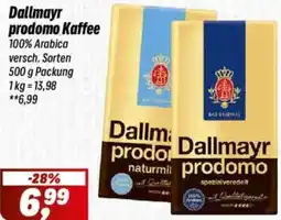 Simmel Dallmayr prodomo Kaffee Angebot