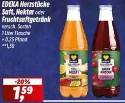 Simmel EDEKA Herzstücke Saft, Nektar oder Fruchtsaftgetränk Angebot