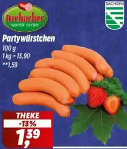 Simmel Drebacher Partywürstchen Angebot
