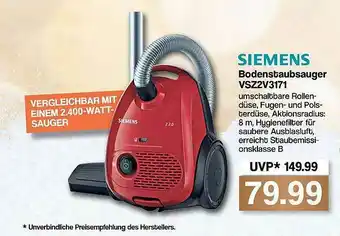 Famila Nord West Siemens Bodenstaubsauger Vsz2v3171 Angebot