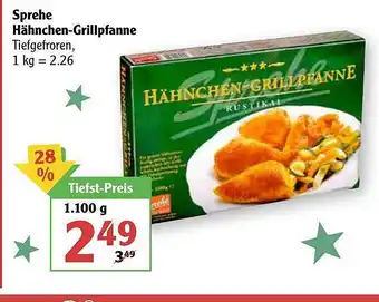 Globus Sprehe Hähnchen-grillpfanne Angebot