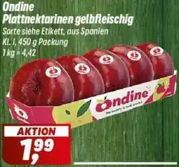 Simmel Ondine Plattnektarinen gelbfleischig Angebot