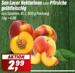 Simmel San Lucar Nektarinen oder Pfirsiche gelbfleischig Angebot
